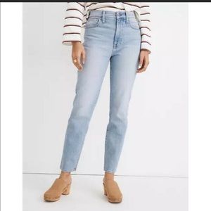 Madewell The Tall Perfect Vintage Jean in Fiore Wash Women's Size 33T $115